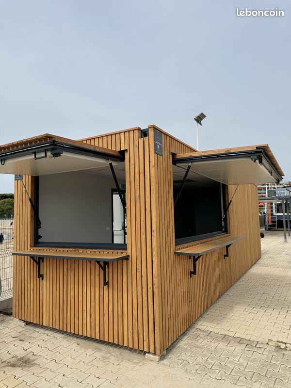 Περίπτερο με κοντέινερ / σνακ - γραφείο - χώρος λιανικής πώλησης - υπαίθριο καφέ - κατάστημα κοντέινερ