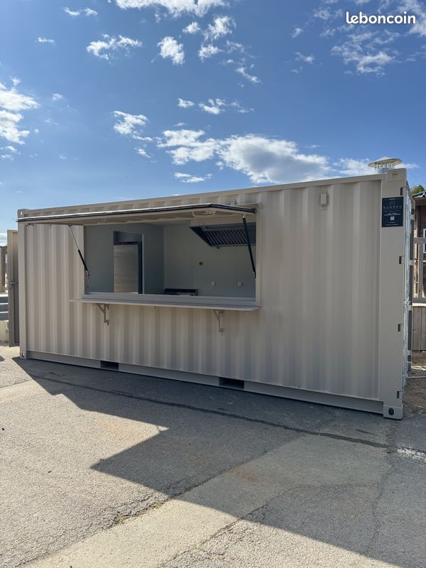 Σνακ μπαρ / μπαρ / κιόσκι / υπαίθριο καφέ σε κοντέινερ