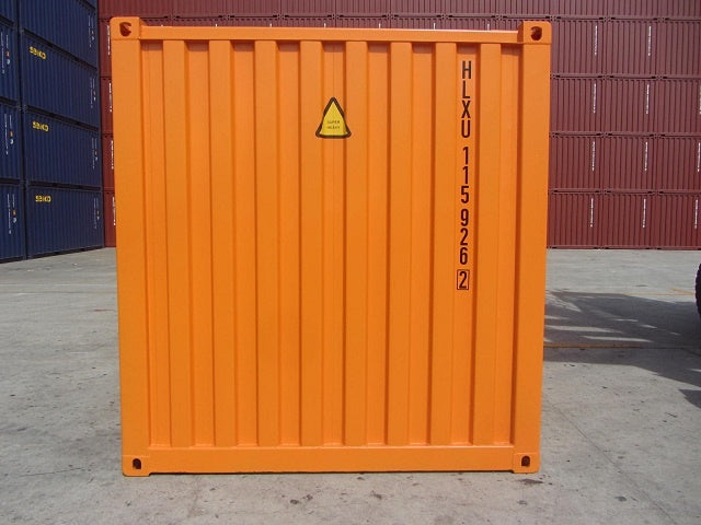 Πορτοκαλί κοντέινερ 20 ποδιών, 1ο ταξίδι