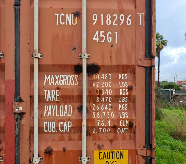 Μεταχειρισμένα εμπορευματοκιβώτια μεταφοράς 40 ποδιών