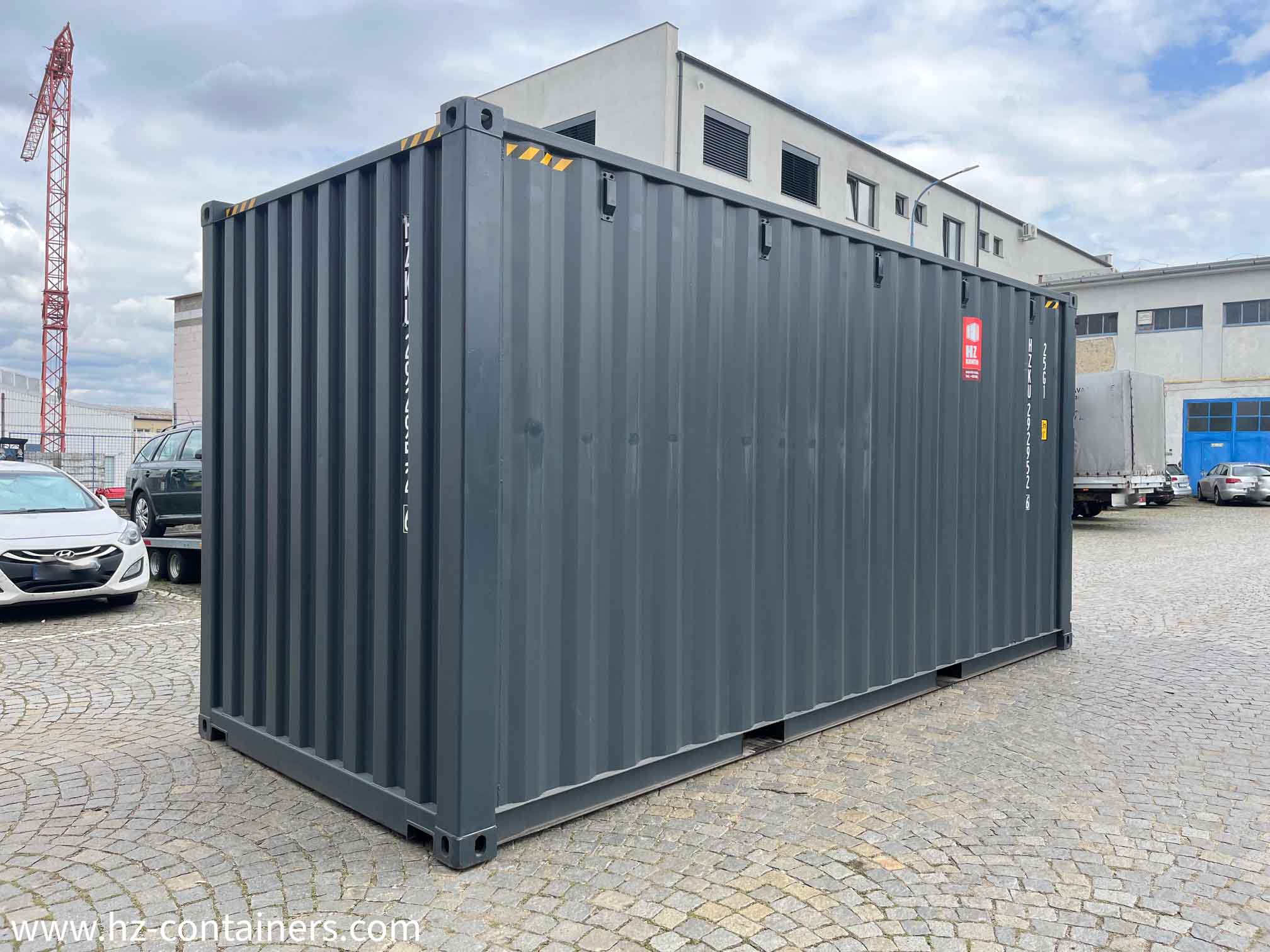 εμπορευματοκιβώτια μεταφοράς 6 μέτρων