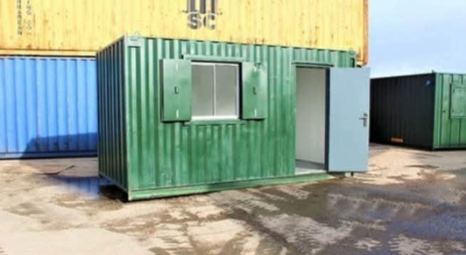 Μετασκευασμένα εμπορευματοκιβώτια μεταφοράς 20 ποδιών